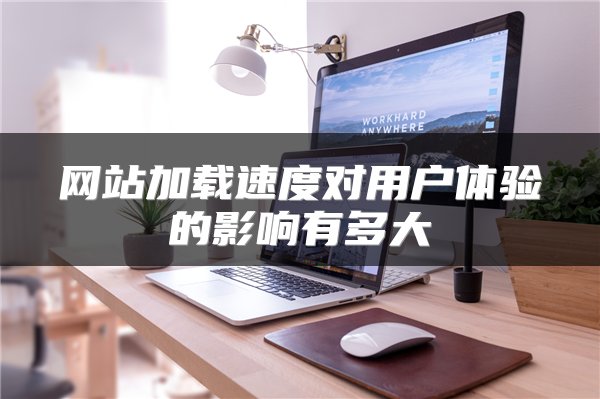 网站加载速度对用户体验的影响有多大